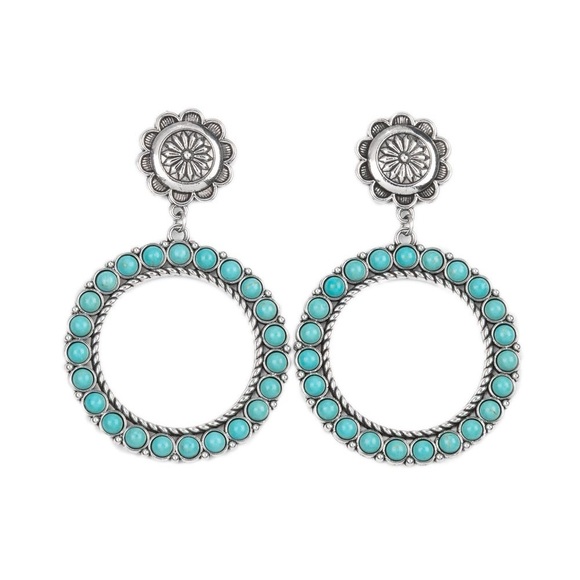 Blue Earring (NEW) - Picture 1 of 1